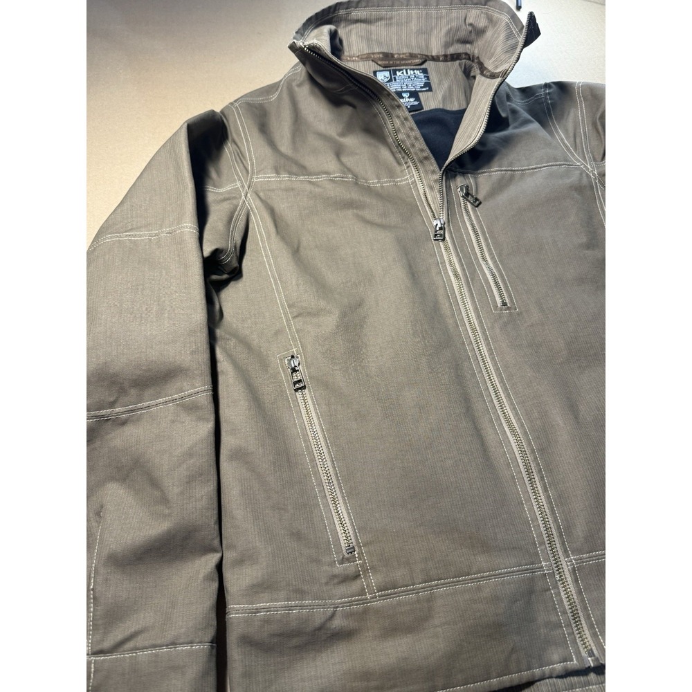 Heavy-Duty Combed Canvas Exterior Utility Workwear KUHL Burr Jacket Mens Small - Picture 2 of 11